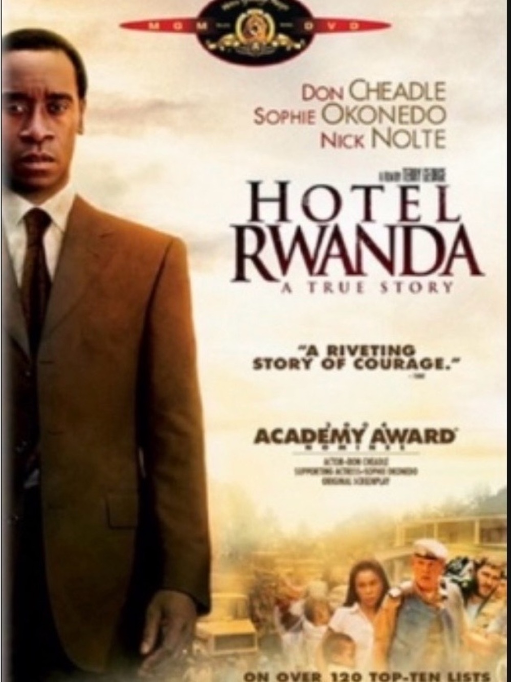 Hotel Rwanda DVD